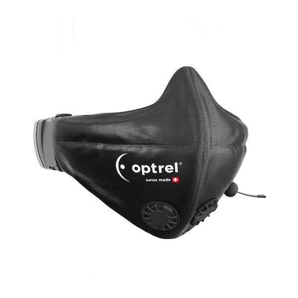 Optrel Replacement black mouth-nose mask for the 4700.010 Swiss Air Respirator 4160.500 - main